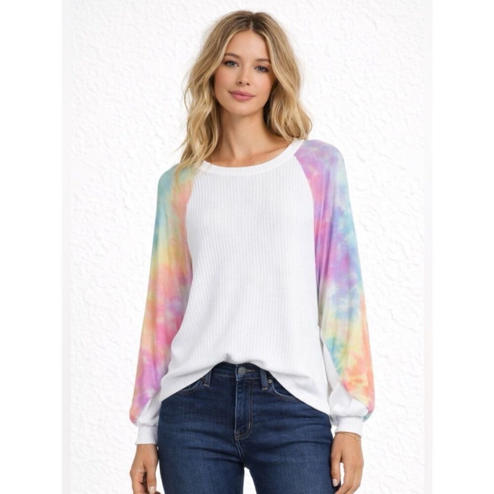 Baea Tie-Dye Knit Pullover